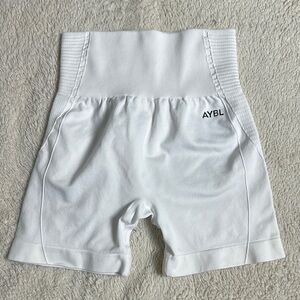 AYBL Balance V3 Seamless Shorts in White